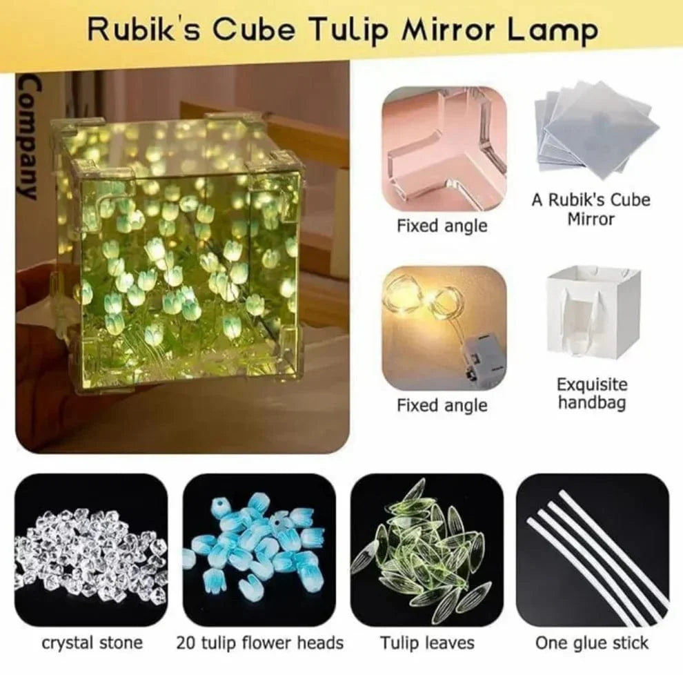 DIY Eternity Tulip Lamp